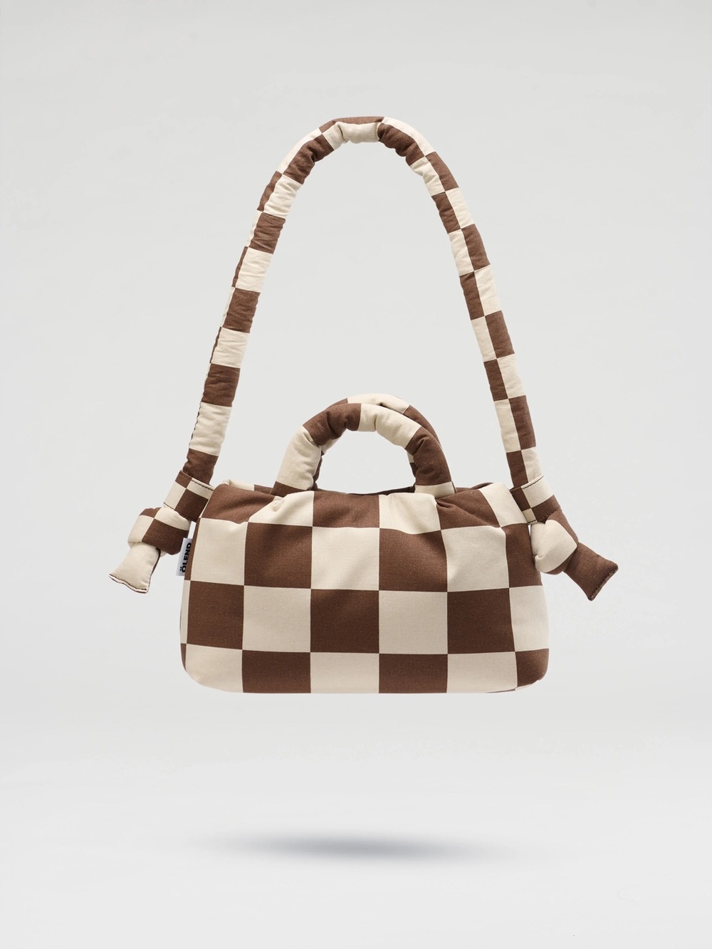 ÖIend | MiniOna Soft Bag in Brown Check